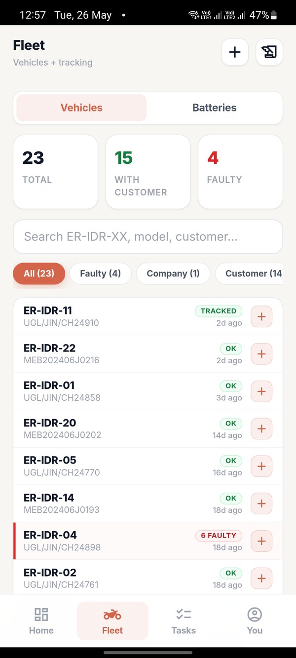 POD Maintenance App